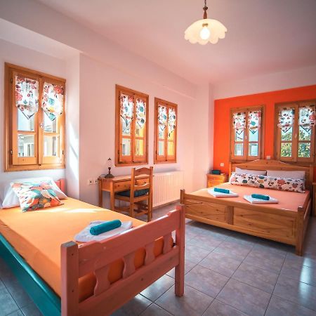 Orange House For Big Families In Damouchari - Delicious Houses Dış mekan fotoğraf