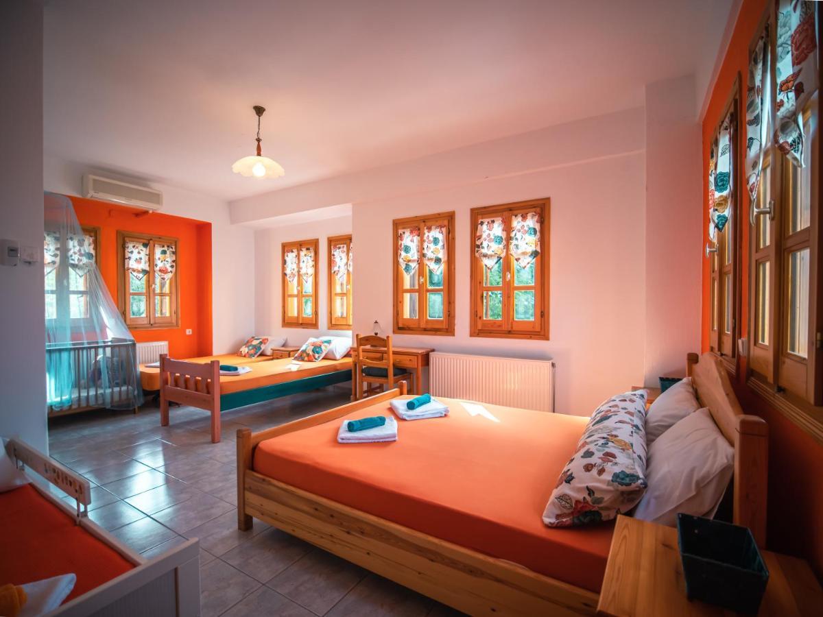 Orange House For Big Families In Damouchari - Delicious Houses Dış mekan fotoğraf