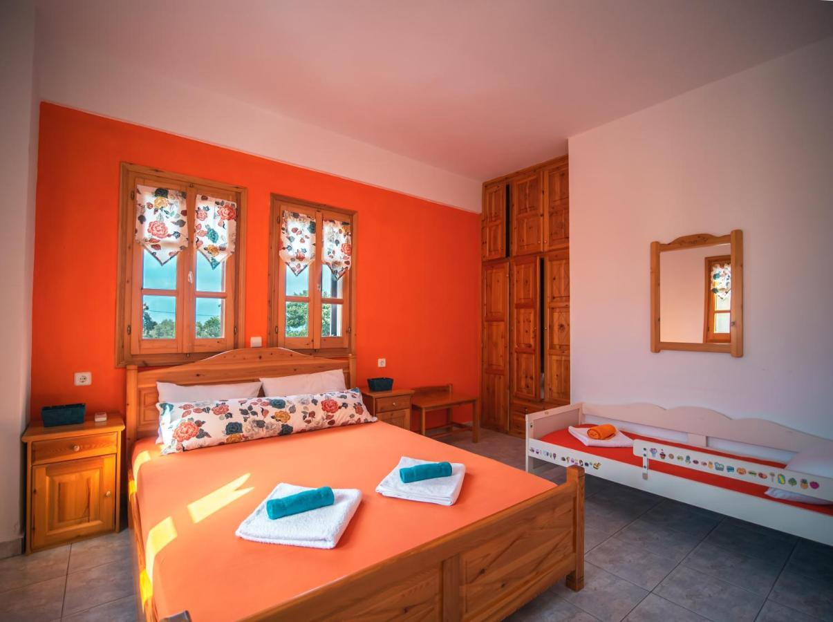 Orange House For Big Families In Damouchari - Delicious Houses Dış mekan fotoğraf