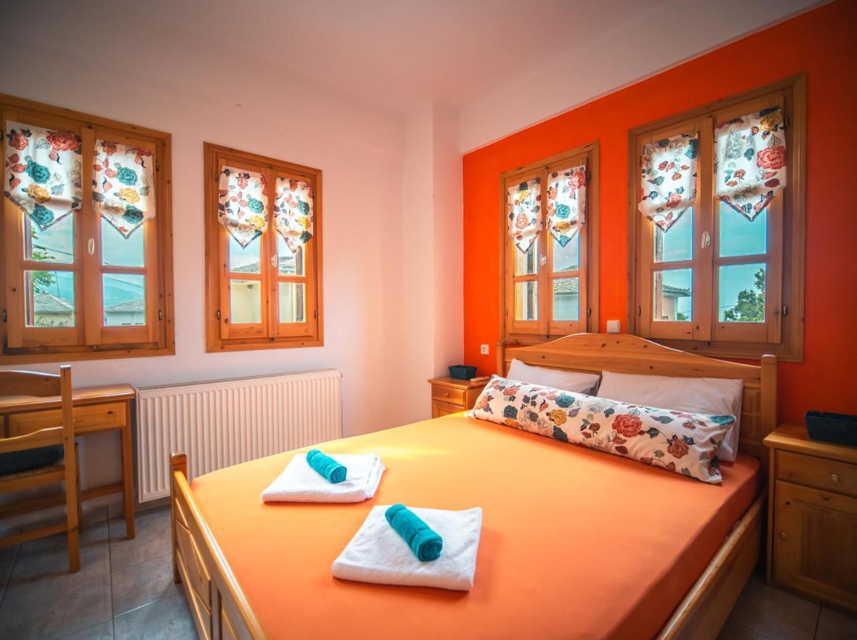 Orange House For Big Families In Damouchari - Delicious Houses Dış mekan fotoğraf