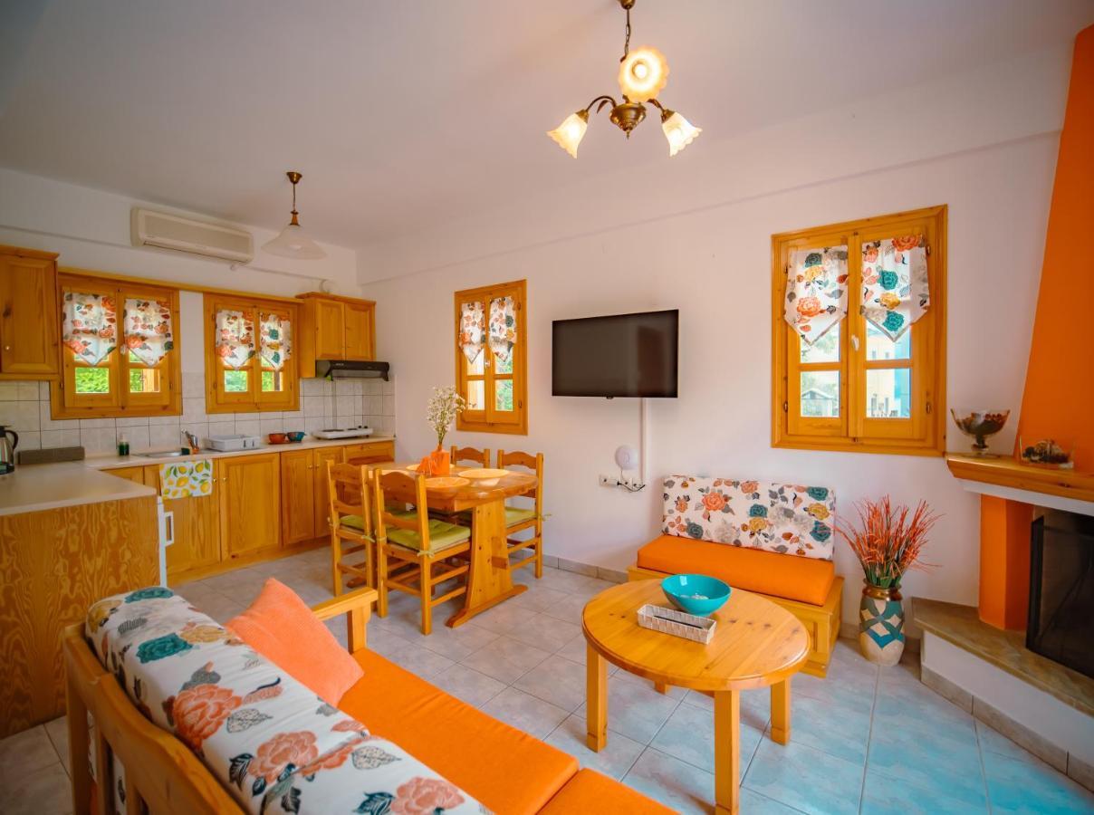 Orange House For Big Families In Damouchari - Delicious Houses Dış mekan fotoğraf
